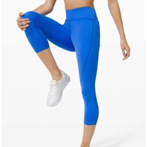 Lululemon Bluebell High-Rise Crop Leggings